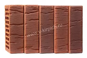 Кирпич лицевой Воротынск М150 1,0НФ кортен кора (утолщ. лиц. стенка) купить в "Строй-Ресурсе"