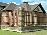 Забор BRICK Основание столба угловое двойное  купить в "Строй-Ресурсе"
