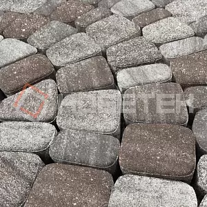 Тротуарная плитка Классика 1КЛ6ф Нобетек Колормикс 25 шоколад купить в "Строй-Ресурсе"