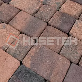 Тротуарная плитка Новая классика 1НКЛ5ф Нобетек Колормикс 15 терракот купить в "Строй-Ресурсе"