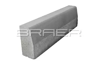 Бордюрный камень BRAER БР100.30.15 серый купить в "Строй-Ресурсе"