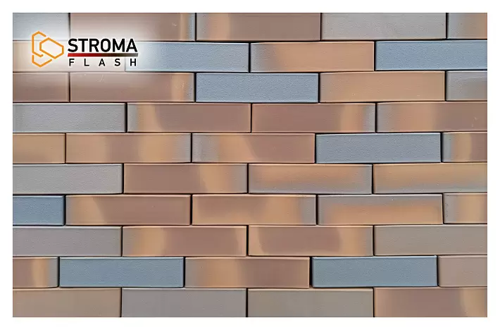 Кирпич лицевой Строма 1,0НФ Flash Flame гладкий купить в "Строй-Ресурсе"
