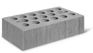 Кирпич лицевой Керма М150 1,0НФ Серебро бархат ут. ст. купить в "Строй-Ресурсе"