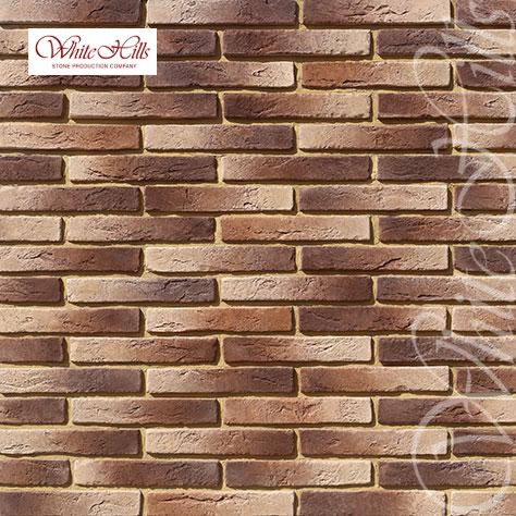 Искусственный камень White Hills Остия Брик 383-40 купить в "Строй-Ресурсе"