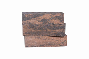 Кирпич колотый облицовочный СПК М150 0,8НФ полнотелый Бронзовая Слюда купить в "Строй-Ресурсе"