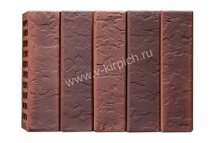 Кирпич лицевой Воротынск М150 1,0НФ кортен терра (утолщ. лиц. стенка) купить в "Строй-Ресурсе"