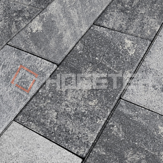 Тротуарная плитка Прямоугольник 4П6ф Нобетек Колормикс 5 рассвет купить в "Строй-Ресурсе"