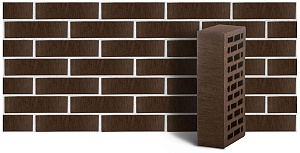 Кирпич лицевой ЛСР 1,0НФ темно-коричневый тростник купить в "Строй-Ресурсе"