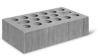 Кирпич лицевой Керма М150 1,0НФ Серебро бархат ут. ст. купить в "Строй-Ресурсе"