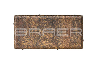 Тротуарная плитка Braer Прямоугольник Color mix Мальва 200*100*60 купить в "Строй-Ресурсе"