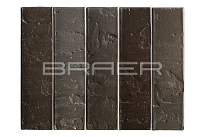 Кирпич лицевой BRAER М150 0,7НФ БРАЕР кладка Нуар терра купить в "Строй-Ресурсе"
