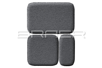 Тротуарная плитка Braer Классико Серый фотография