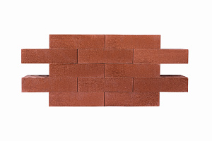 Кирпич колотый облицовочный СПК М150 0,8НФ полнотелый Красный Гранат купить в "Строй-Ресурсе"