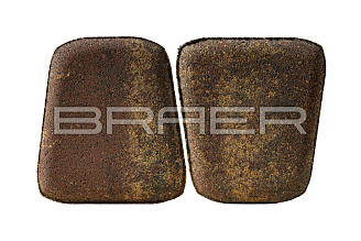 Тротуарная плитка Braer Классико круговая Color "Мальва" фотография