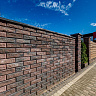 Забор BRICK Блок рядовой  графит купить в "Строй-Ресурсе"