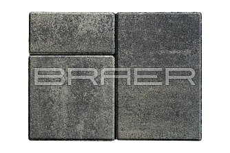 Тротуарная плитка Braer Старый город Ландхаус Color Mix Вечер 80 мм купить в "Строй-Ресурсе"