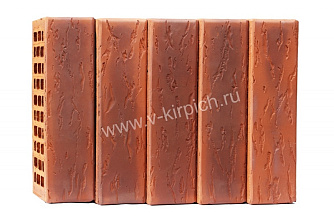 Кирпич лицевой Воротынск М150 1,0НФ кортен лайт руст (утолщ. лиц. стенка) купить в "Строй-Ресурсе"