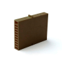 Вентиляционно-осушающая коробочка BAUT коричневая, 80х60х12 мм фото