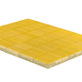 Тротуарная плитка Braer Прямоугольник желтый 200*100*40 купить в "Строй-Ресурсе"