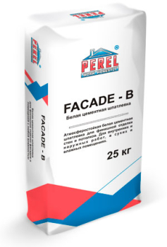 Белая цементная шпатлевка Perel Facade-b 0652 купить в "Строй-Ресурсе"