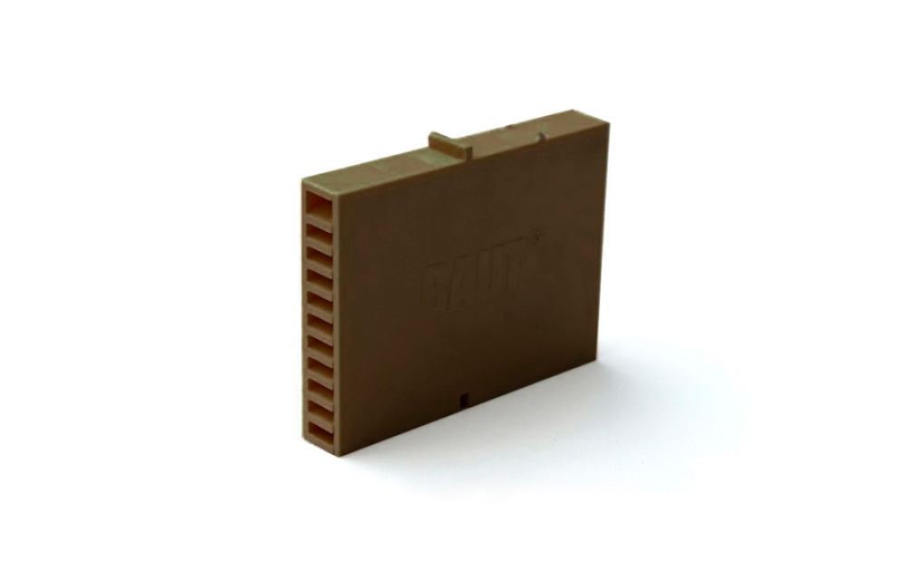 Вентиляционно-осушающая коробочка BAUT коричневая, 80х60х12 мм фото