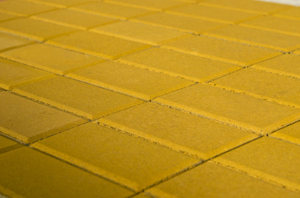 Тротуарная плитка Braer Прямоугольник желтый 200*100*60 купить в "Строй-Ресурсе"