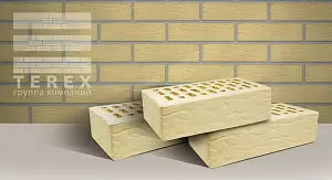 Кирпич лицевой TEREX М175 1,0НФ слоновая кость рустик в "Строй-Ресурсе" Кирпич лицевой TEREX М175 1,0НФ слоновая кость рустик купить в "Строй-Ресурсе"