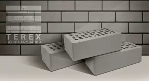 Кирпич лицевой TEREX М175 1,4НФ серый в "Строй-Ресурсе" Кирпич лицевой TEREX М175 1,4НФ серый купить в "Строй-Ресурсе"