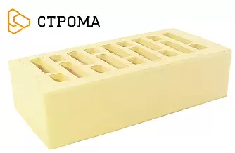 Кирпич лицевой Строма М175 1,0НФ Слоновая кость в "Строй-Ресурсе"