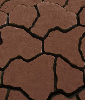 Тротуарная плитка Полигональ ЛИДЕР40  300*200*70 коричневый купить в "Строй-Ресурсе"