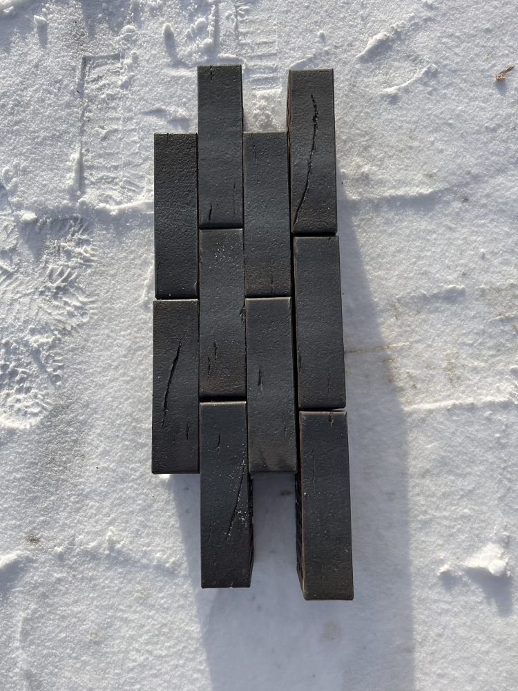 Кирпич лицевой TEREX М200 1,0НФ темный металлик скала градиентное нанесение купить в "Строй-Ресурсе"